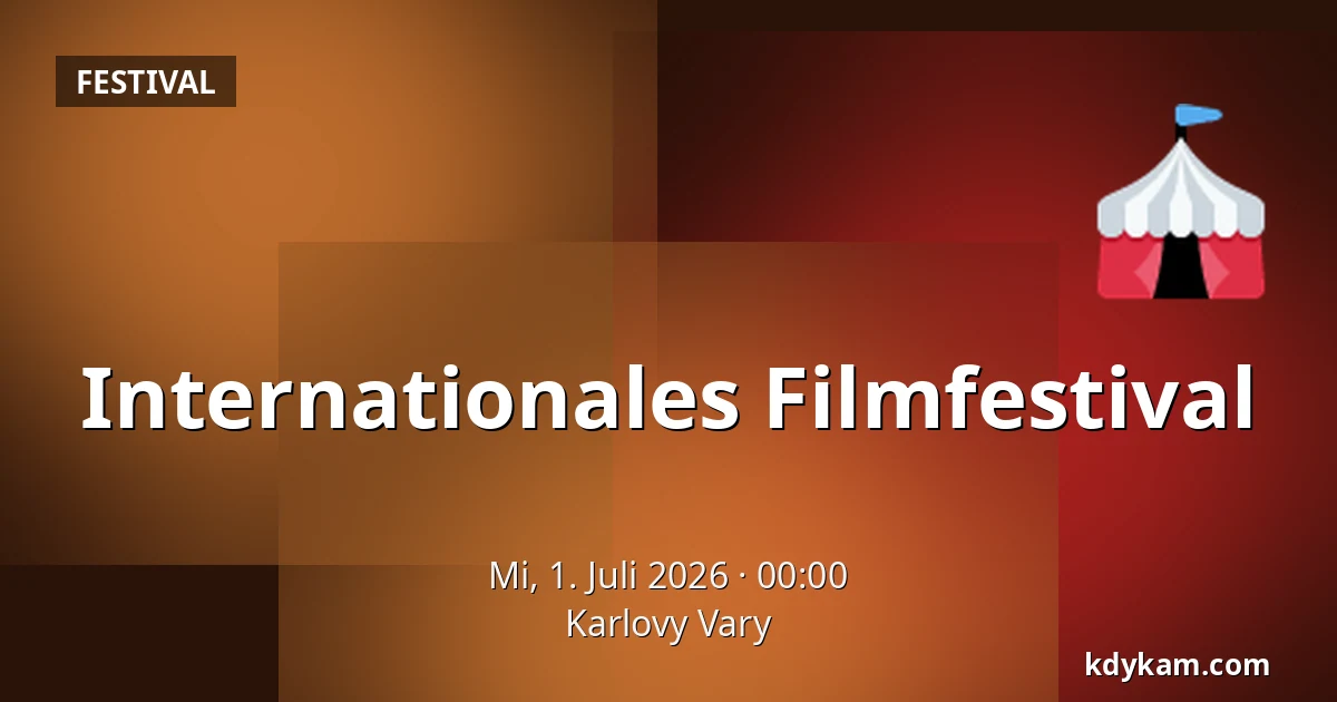 Internationales Filmfestival — Karlsbad