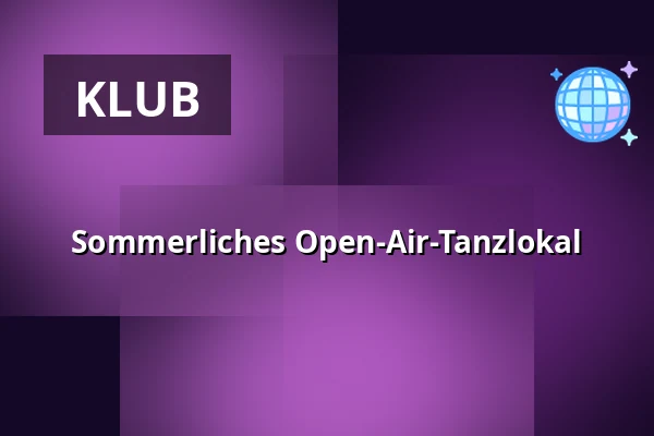Sommerliches Open-Air-Tanzlokal — Úřad městské části Brno-střed, Brünn