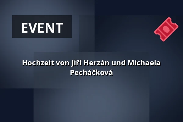 Hochzeit von Jiří Herzán und Michaela Pecháčková — Kostel sv. Mikuláše, Znojmo
