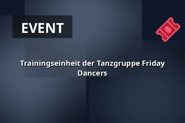 Trainingseinheit der Tanzgruppe Friday Dancers — Úřad městské části Brno-střed, Brünn