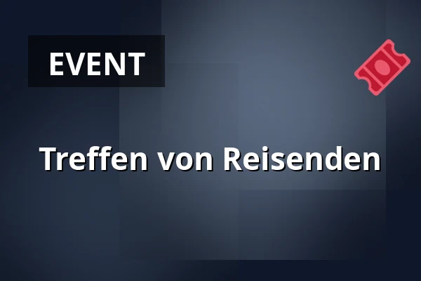 Treffen von Reisenden — Smíchovská náplavka, Prag