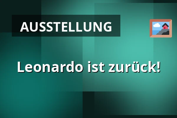 Leonardo ist zurück! — Zámecká lékárna Třeboň, Třeboň