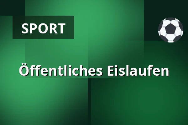 Öffentliches Eislaufen