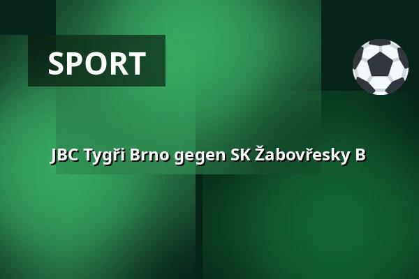 JBC Tygři Brno gegen SK Žabovřesky B — Sportanlage Rosnička, Brünn