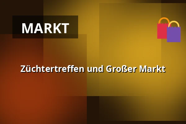 Züchtertreffen und Großer Markt — Ausstellungszentrum Přerov, Přerov