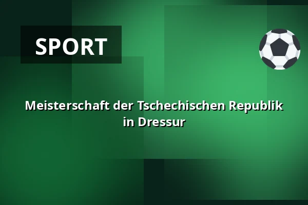 Meisterschaft der Tschechischen Republik in Dressur — Equine sport center Olomouc, Olmütz