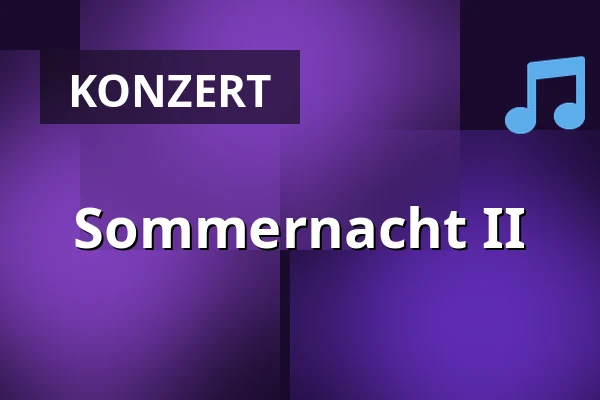 Sommernacht II — Marečkova louka, Říčany