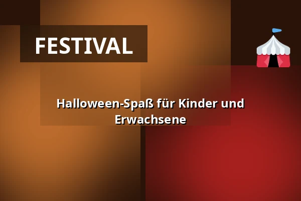 Halloween-Spaß für Kinder und Erwachsene — Kulturní dům, Bezno