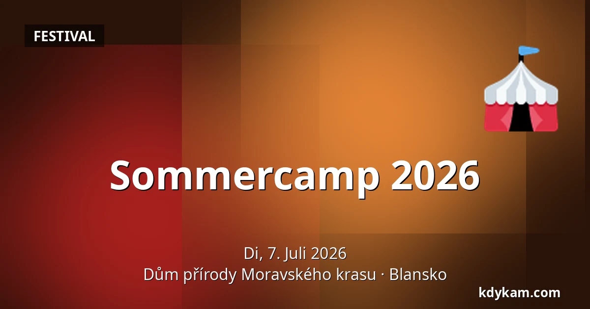 Sommercamp 2026 — Naturhaus Mährischer Karst, Blansko