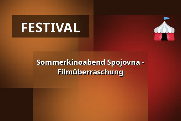 Sommerkinoabend Spojovna - Filmüberraschung — Zámecký park Kunratice, Prag