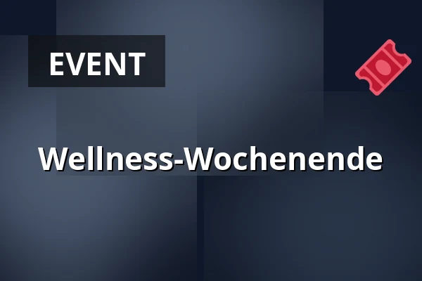 Wellness-Wochenende — Městské divadlo, Žatec