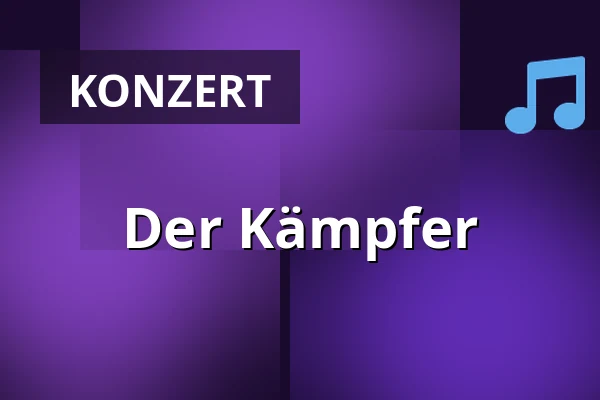 Der Kämpfer — Gesellschaftshaus, Neratovice