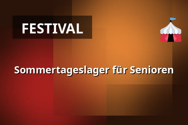 Sommertageslager für Senioren — Zámecké nádvoří, Kuřim