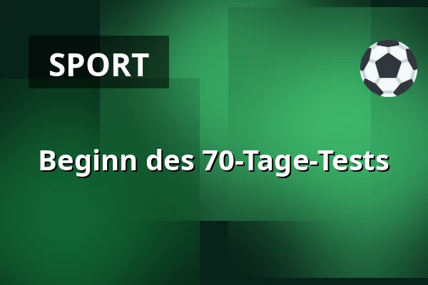 Beginn des 70-Tage-Tests — Zemský Gestüt Písek, Písek