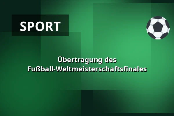 Übertragung des Fußball-Weltmeisterschaftsfinales — Areál textilky Slezan, Frýdek-Místek