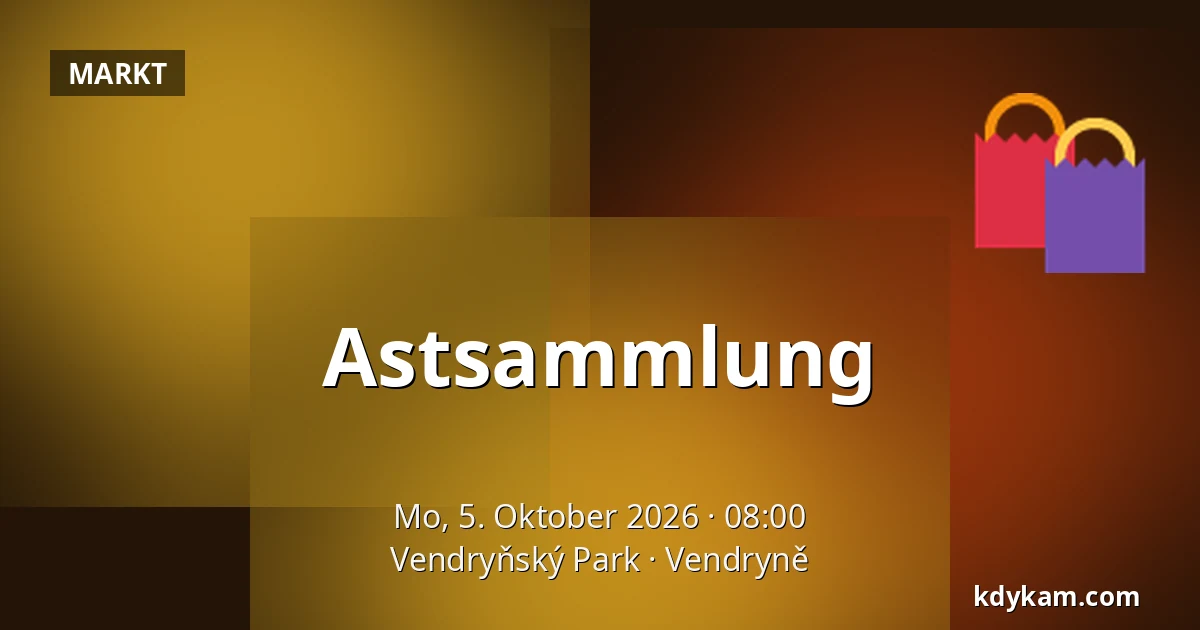 Astsammlung — Park Vendryně, Vendryně