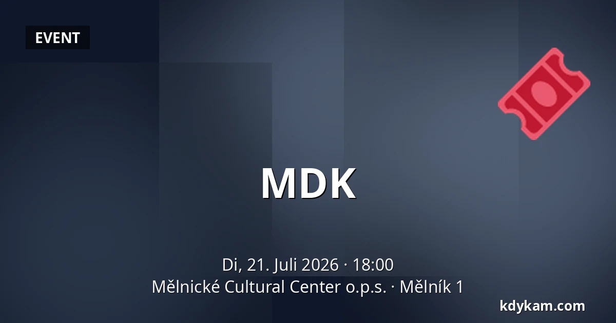 MDK — Mělnické Cultural Center o.p.s., Mělník 1