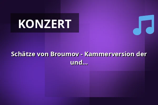 Schätze von Broumov - Kammerversion der Musik aus KINGDOM COME: DELIVERANCE I und II — IC Broumovska, Broumov