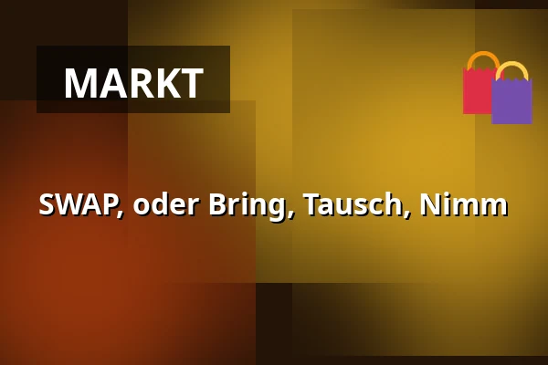 SWAP, oder Bring, Tausch, Nimm — Letní kino Tišnov, Tischnowitz