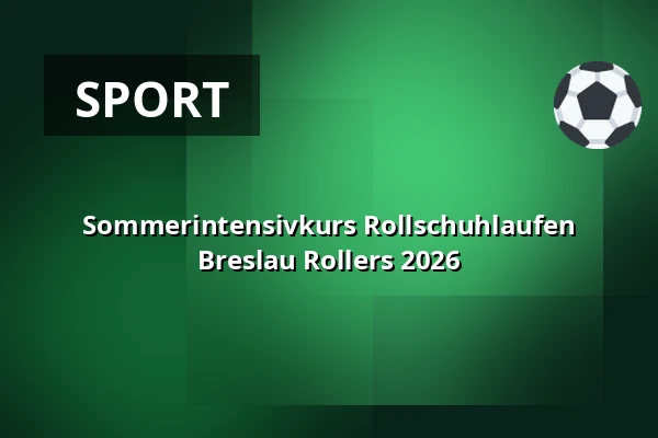 Sommerintensivkurs Rollschuhlaufen Breslau Rollers 2026 — Tarczyński Arena, Вроцлав