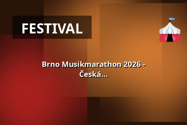 Brno Musikmarathon 2026 - STRASSENMUSIK - Badezimmer an der Česká — Úřad městské části Brno-střed, Brünn