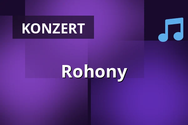 Rohony — SaSaZu Club, Prag
