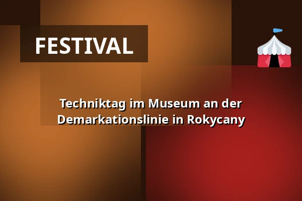 Techniktag im Museum an der Demarkationslinie in Rokycany — Rokycany