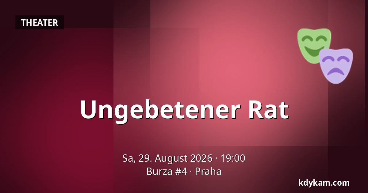 Ungebetener Rat — Burza #4, Prag