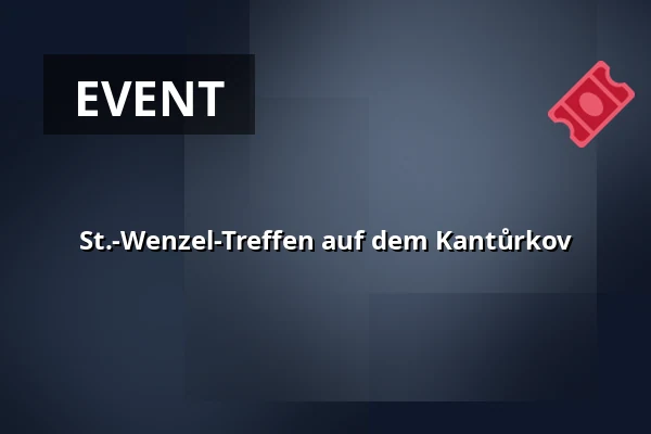 St.-Wenzel-Treffen auf dem Kantůrkov — Koupaliště Na Skalkách, Velešín