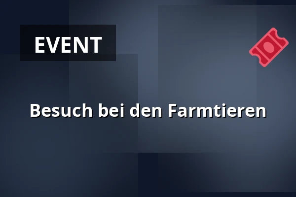 Besuch bei den Farmtieren — SEV Toulcův dvůr, Prag