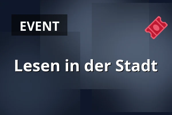 Lesen in der Stadt — Letní kino Tišnov, Tischnowitz