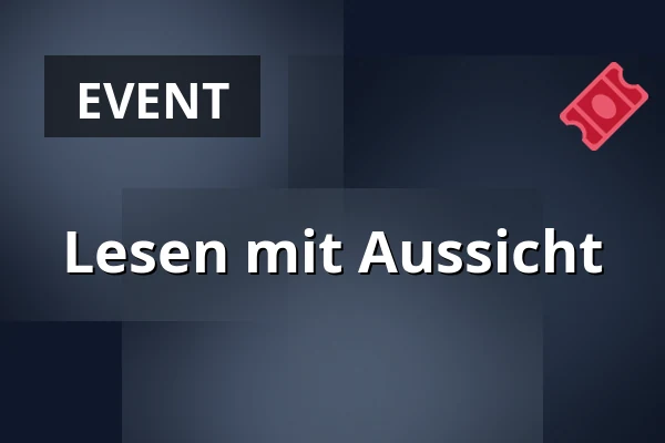 Lesen mit Aussicht — Letní kino Tišnov, Tischnowitz