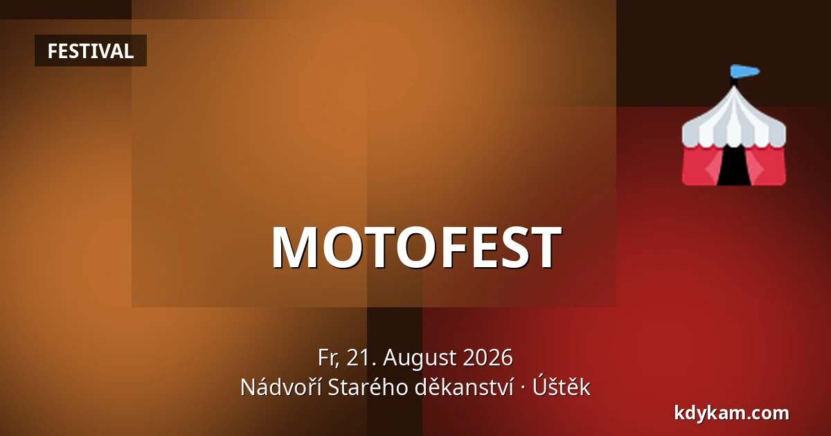 MOTOFEST — Hof des Alten Dekanats, Úštěk