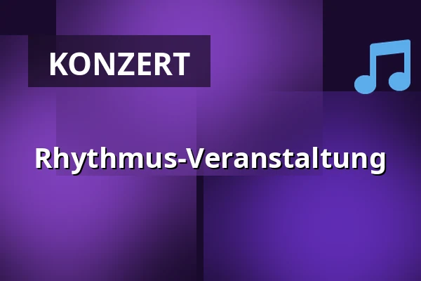 Rhythmus-Veranstaltung — Café Práh, Brünn