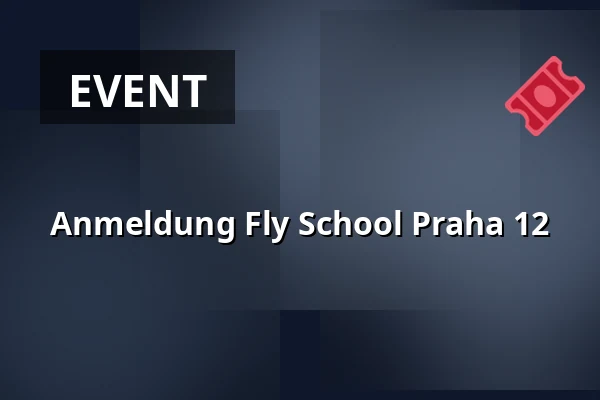 Anmeldung Fly School Praha 12 — Studio AnYo, Prag