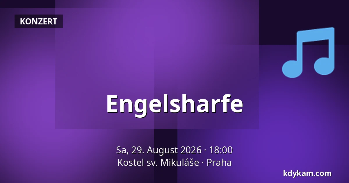 Engelsharfe — Kirche des Heiligen Nikolaus, Prag