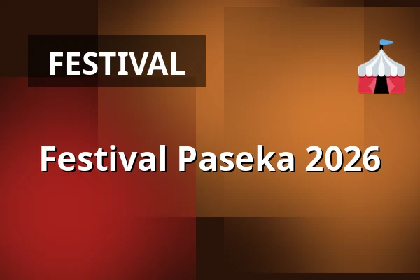 Festival Paseka 2026 — Amfiteátr na Horečkách, Frenštát pod Radhoštěm