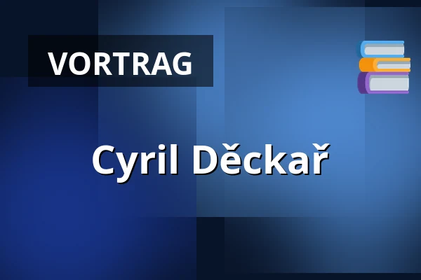 Cyril Děckař — Kulturhaus Kroměříž, Kroměříž