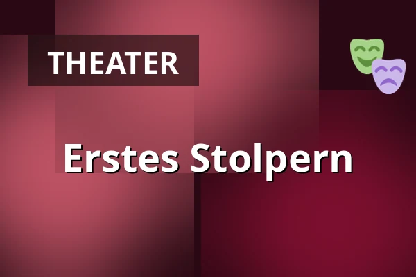 Erstes Stolpern — Stadtbibliothek Polička, Polička