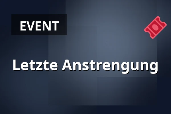 Letzte Anstrengung — Stadtbibliothek Polička, Polička