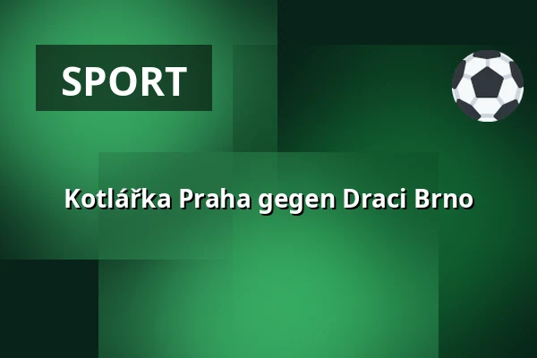 Kotlářka Praha gegen Draci Brno — YD Baseball Arena, Brünn