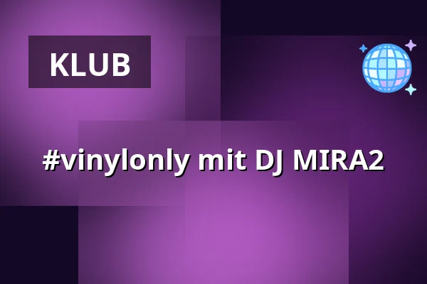 #vinylonly mit DJ MIRA2 — úl, Prag