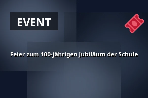 Feier zum 100-jährigen Jubiläum der Schule — Kulturní a kreativní centrum, Moravský Krumlov