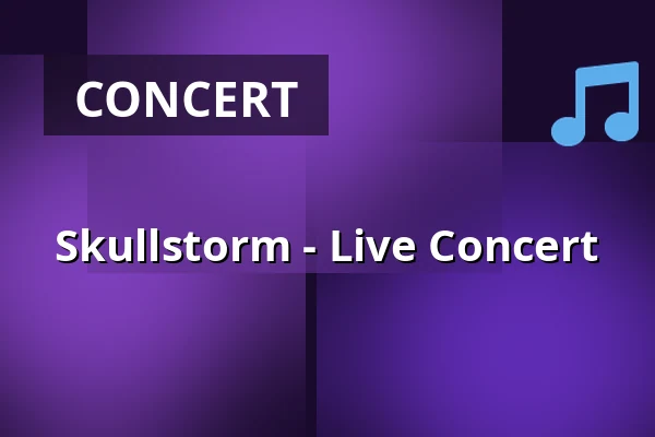 Skullstorm - Live Concert — Chapeau Rouge, Prague