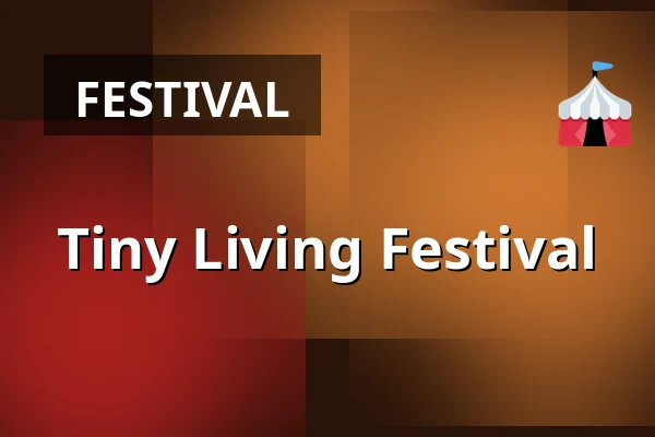 Tiny Living Festival — Výstaviště Praha, Prague