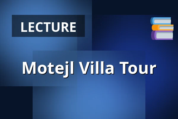 Tour of Motejl Villa — Malá scéna, Mikádo, Humpolec