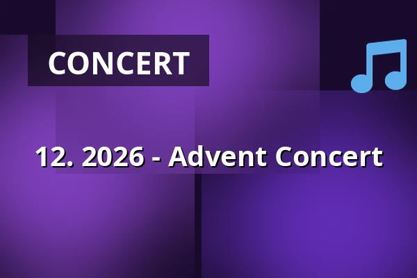 12. 2026 - Advent Concert — Zámek, Plumlov