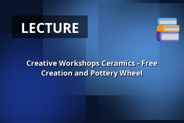 Creative Workshops Ceramics - Free Creation and Pottery Wheel — Horáck Gallery, Nové Město na Moravě