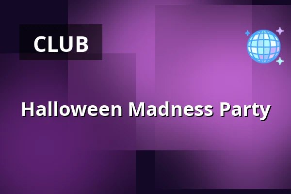Halloween Madness Party — CENTRUM KYJOV, Kyjov 1