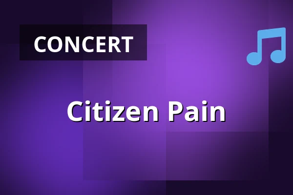 Citizen Pain — Vzorkovna, Prague
